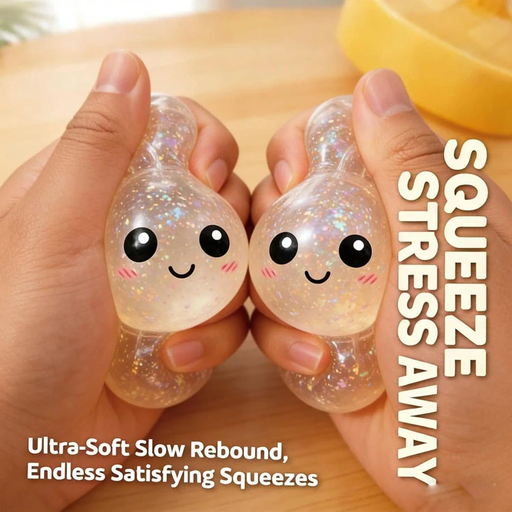 Glitter Dumpling Mystery Box Stress Ball