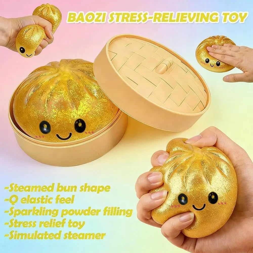 Glitter Dumpling Mystery Box Stress Ball