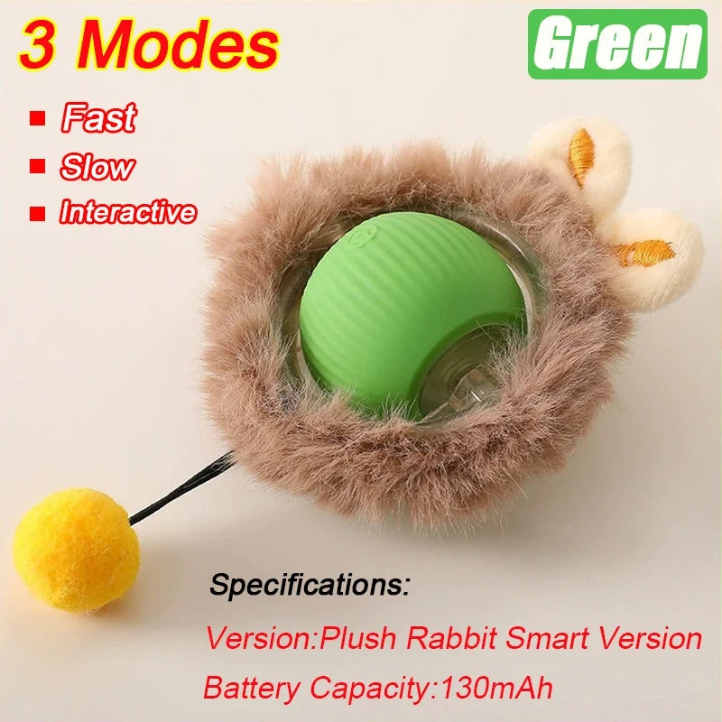 Interactive Rolling Cat Ball Toy