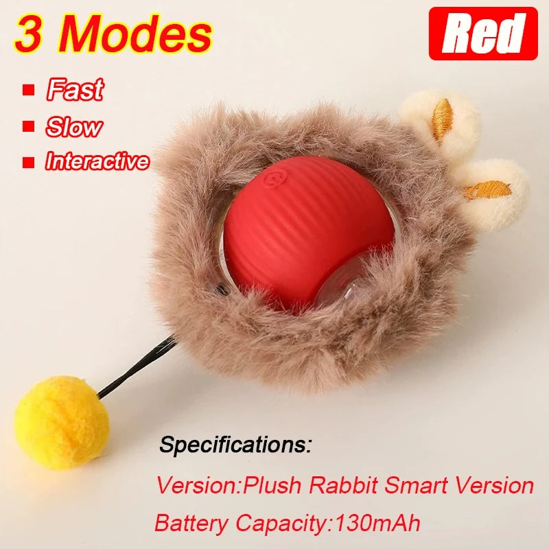 Interactive Rolling Cat Ball Toy