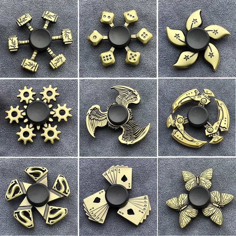 Bronze Metal Fidget Spinner