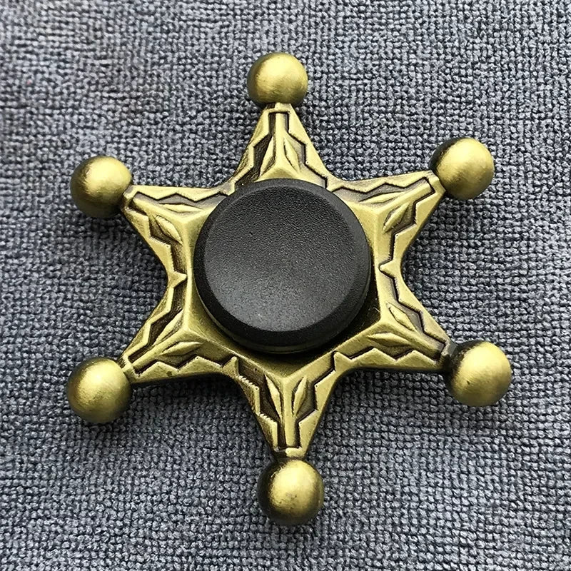 Bronze Metal Fidget Spinner